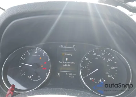 2017 Nissan Rogue Sv z USA, uszkodzony, nr VIN KNMAT2MT9HP535147